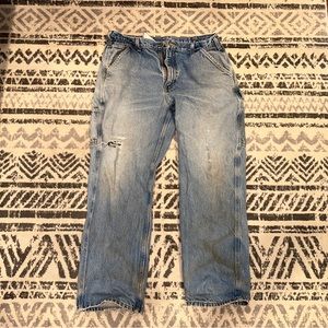 Vintage Distressed Carhartt Utility Jeans
